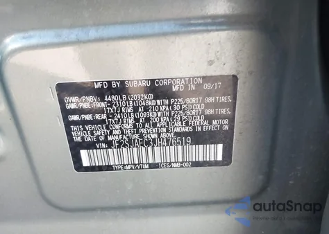 2018 Subaru Forester 2.5I Premium z USA, uszkodzony, nr VIN JF2SJAEC3JH476519